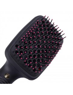 110V 2 in 1 Multifunctional Anion Hair Dryer Brush Comb Styler Hairdressing Tool US Plug
